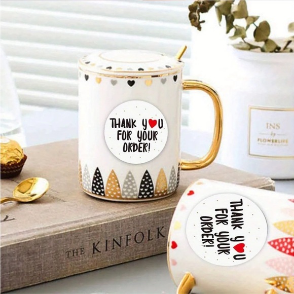 (34) Roll of 500 “Thank You for Your Order” 1” Stickers for Retailers - Picture 4 of 10